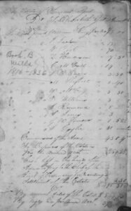 Bulloch County Will and Estate Book B, 1816-1836